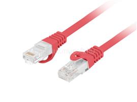 LANBERG PCU6-10CU-0050-R Cat.6 U/UTP LSZH CU AWG26 árnyékolatlan piros patch kábel 0.5m PCU6-10CU-0050-R small