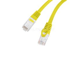 LANBERG PCU6-10CU-0200-Y Cat.6 U/UTP LSZH CU AWG26 árnyékolatlan sárga patch kábel 2m PCU6-10CU-0200-Y small