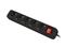 LANBERG Power strip 5x Shuko 3m Circuit breaker black PS1-05F-0300-BK small