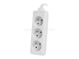 LANBERG PS0-03E-0300-W 3M White 3X 230V Lanter EXTENSION PL. CABLE FROM FULL COPPER PS0-03E-0300-W small