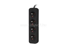LANBERG PS0-04E-0150-BK 1.5M Black 4X 230V Lanter EXTENSION PL. CABLE FROM FULL COPPER PS0-04E-0150-BK small
