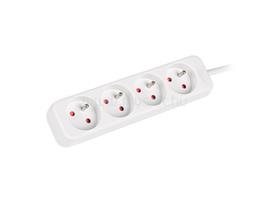 LANBERG PS0-04E-0150-W 1.5M White 4X 230V Lanter EXTENSION PL. CABLE FROM FULL COPPER PS0-04E-0150-W small