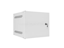 LANBERG Rack cabinet 10inch wall mount 4U 280x310 grey with metal door WF10-2304-00S small