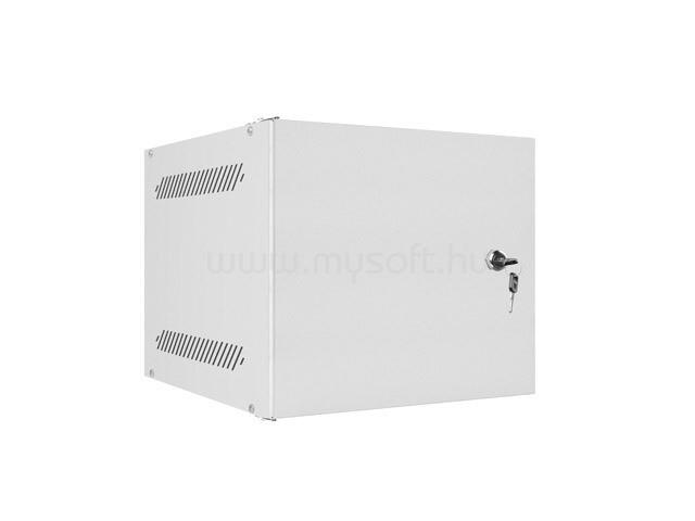 LANBERG Rack cabinet 10inch wall mount 4U 280x310 grey with metal door