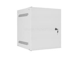 LANBERG Rack cabinet 10inch wall mount 6U 280x310 grey with metal door WF10-2306-00S small