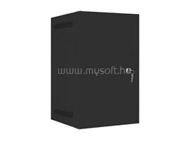 LANBERG Rack cabinet 10inch wall mount 9U 280x310 black with metal door WF10-2309-00B small