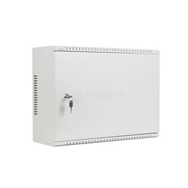 LANBERG rack szekrény 19" fali 4U+3U/540x200 alacsony profil, szürke (összeszerelve) WAF1-5203-04-00S small
