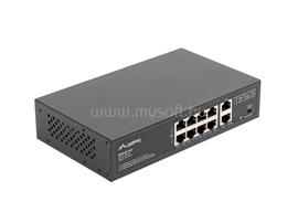 LANBERG RSFE-8P-2GE-120 switch PoE 19inch 10-port 100MB 8 ports PoE 30W/port max 120w unmanaged RSFE-8P-2GE-120 small