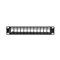 LANBERG Üres patch panel 12 port 1U 10