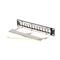 LANBERG Üres patch panel 12 port 1U 10