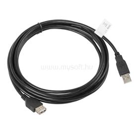 LANBERG USB-A (M/F) 2.0 kábel, 3 m (fekete) CA-USBE-10CC-0030-BK small