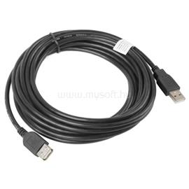 LANBERG USB-A (M/F) 2.0 kábel, 5 m, fekete CA-USBE-10CC-0050-BK small