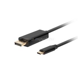 LANBERG USB-C (M)->DisplayPort (M) kábel, 1,8 m, 4K 60 Hz ,fekete CA-CMDP-10CU-0018-BK small