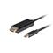 LANBERG USB-C (M)->HDMI (M) kábel, 1,8 m, 4K 60 Hz, fekete CA-CMHD-10CU-0018-BK small