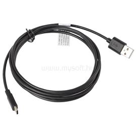LANBERG USB-C (M)->USB-A (M) 2.0 kábel, 1,8 m, fekete CA-USBO-10CC-0018-BK small