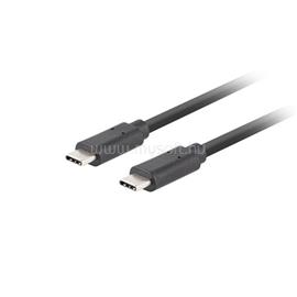 LANBERG USB-C (M/M) 3.1 Gen 2 kábel, 0,5 m, 10 Gb/s PD 100W (fekete) CA-CMCM-32CU-0005-BK small