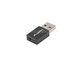LANBERG USB-C(F) 3.1->USB-A(M) ADAPTER (FEKETE) AD-UC-UA-01 small