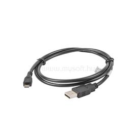 LANBERG USB micro (M)->USB-A (M) 2.0 kábel, 1 m, fekete CA-USBM-10CC-0010-BK small