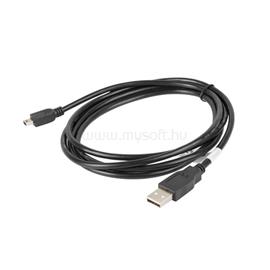 LANBERG USB mini (M)->USB-A (M) 2.0 kábel, 1,8 m, fekete (Canon) CA-USBK-10CC-0018-BK small