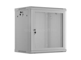 LANBERG Wall mount cabinet 19inch 12U 600x450 mesh door grey WF01-6412-23S small