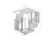 LANBERG Wall mount cabinet 19inch 12U 600x450 mesh door grey WF01-6412-23S small