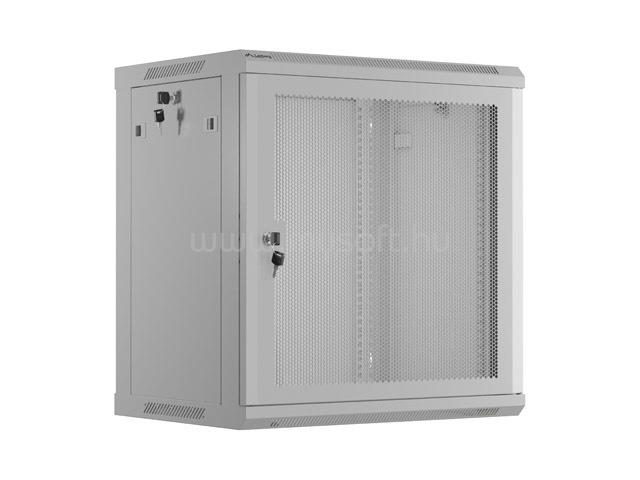 LANBERG Wall mount cabinet 19inch 12U 600x450 mesh door grey