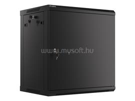 LANBERG Wall mount cabinet 19inch 12U 600x450 steel doors black WF01-6412-00B small