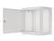 LANBERG Wall mount cabinet 19inch 12U 600x450 steel doors grey WF01-6412-00S small