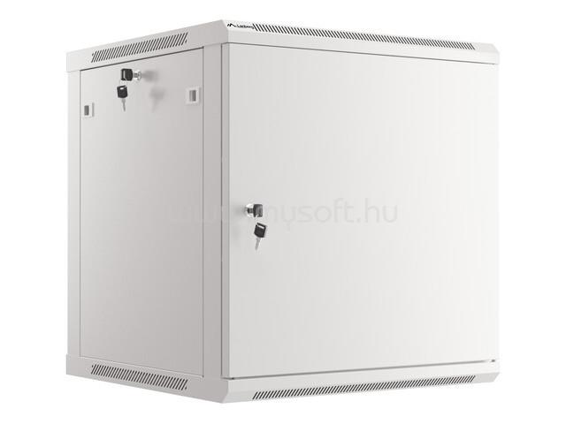 LANBERG Wall mount cabinet 19inch 12U 600x600 steel doors grey