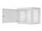 LANBERG Wall mount cabinet 19inch 9U 600x450 steel doors grey WF01-6409-00S small