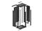 LANBERG wall-mounted rack 19inch demounted flat pack 27U/600x450mm black WF01-6427-10B small