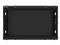LANBERG WF01-6406-10B 19inch lapraszerelt fekete fali rack szekrény flat pack 6U/600x450mm WF01-6406-10B small
