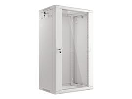 LANBERG WF01-6422-10S lapra szerelt szürke fali rack szekrény19inch 22U/600x450mm WF01-6422-10S small