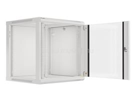LANBERG WF01-6612-10S lapra szerelt szürke fali rack szekrény 19inch 12U/600x600mm WF01-6612-10S small