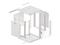 LANBERG WF01-6612-10S lapra szerelt szürke fali rack szekrény 19inch 12U/600x600mm WF01-6612-10S small