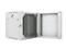 LANBERG wall-mounted double section rack 19inch flat pack 12U/600x600mm grey WF02-6612-10S small