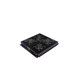 LANDE LN-FAN-THD-4FFS-BL digitális termosztáttal 4 modulos fekete ventilátor egység LN-FAN-THD-4FFS-BL small