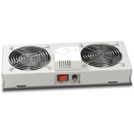 LANDE LN-FAN-THM-2FWMIP-LG 2 modulos szürke ventilátor egység termosztáttal LN-FAN-THM-2FWMIP-LG small