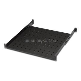 LANDE LN-RAF-RMC-1145-BL 19" 450 mm mély 1U 4 ponton rögzíthető állítható fekete tálca LN-RAF-RMC-1145-BL small