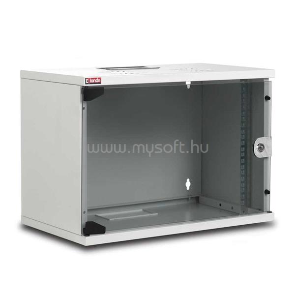 LANDE LN-SH07U5440-LG-F0 NETbox SOHO 19" 7U 540x400 szürke fali rack szekrény