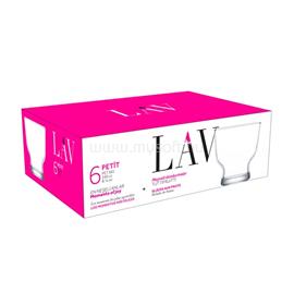 LAV Petit Ice Cream 240ml fagylaltos kehely szett 6 darabos LV-PET381F LV-PET381F small