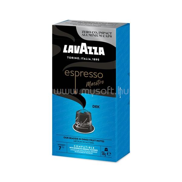 LAVAZZA Decaffeina Nespresso kompatibilis alumínium kapszula csomag 10 db x 5.8g, koffeinmentes