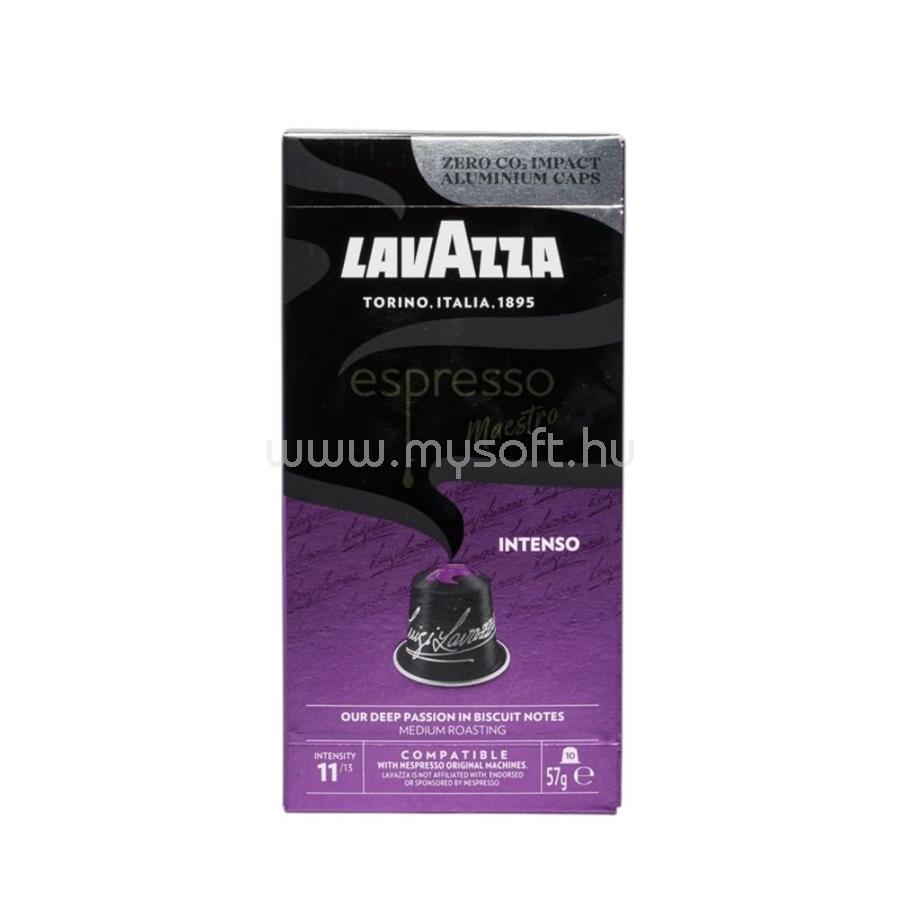 LAVAZZA Kávékapszula, Nespresso Espresso Maestro Intenso Aluminium 10db kapszula