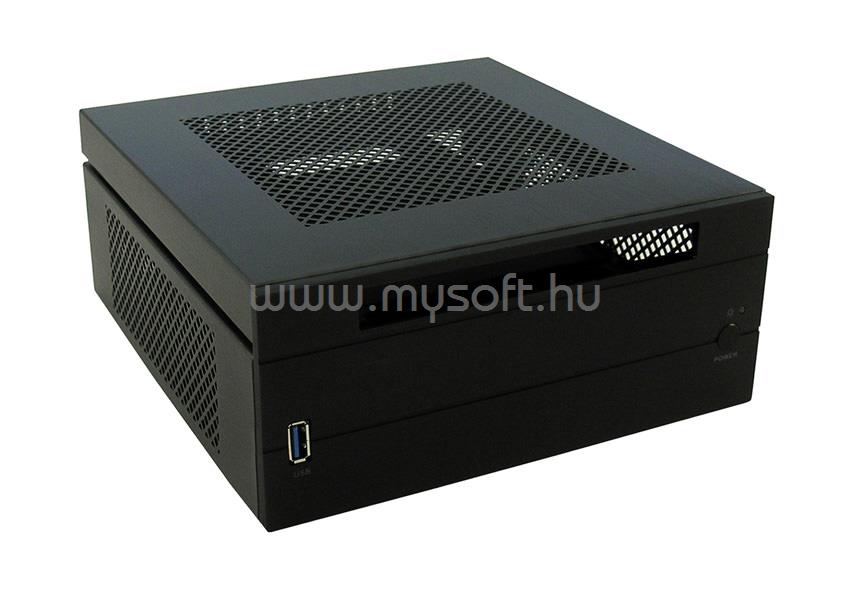 LC POWER 1550MI Fekete (Táp nélküli) mini-ITX ház