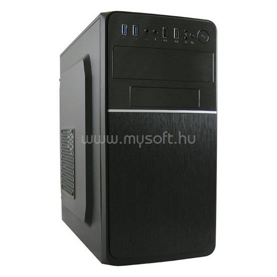 LC POWER 2015MB Fekete (Táp nélküli) mATX ház