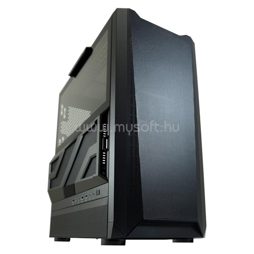 LC POWER 900B Fekete (Táp nélküli) ablakos E-ATX ház