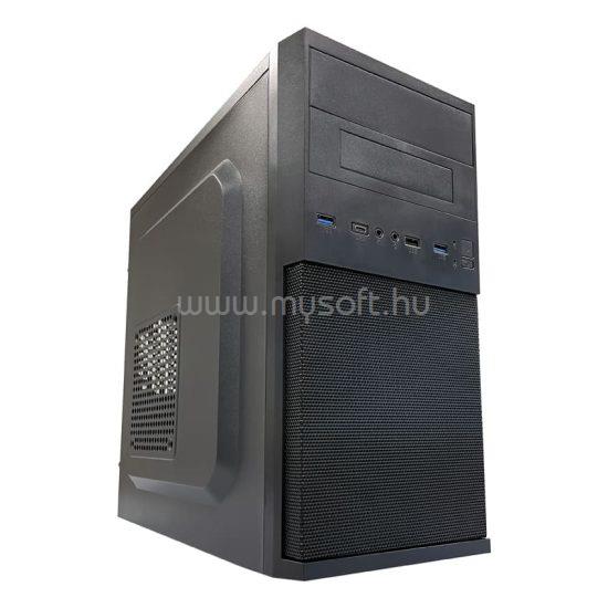 LC POWER LC-2004MB-V3-ON fekete (táp nélküli) mATX ház