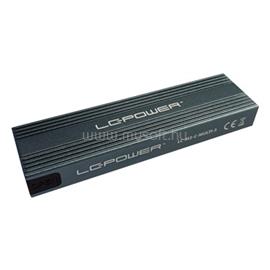 LC POWER LC-M2-C-MULTI-3 Külső ház - USB 3.2 Type-C - NVMe vagy SATA M.2 SSD LC-M2-C-MULTI-3 small