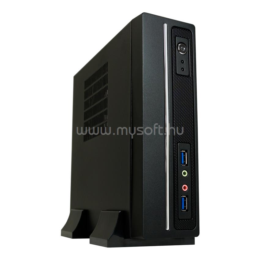 LC POWER LC-1350mi-V2 Fekete (Táp nélküli) mini-ITX ház