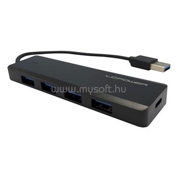 LC POWER LC-HUB-U3-4-V2  - USB 3.2 4 portos USB 3.2 Hub